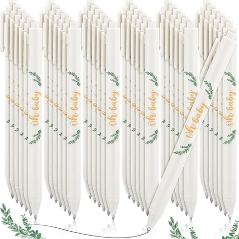 36 Pcs Baby Shower Pens Party Favors Gifts Bulk for Guests Girls Boys Games Neutral Gender Reveal Favors Baby Shower Prizes Souvenirs Oh Baby Gift...