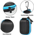 Carrying Case for Noxgear 39g Wearable Bluetooth Clip Speaker, Magnetic Clip-On Wireless Portable Speakers Mini Travel Storage Holder Box with Poc...