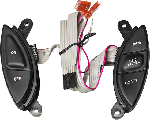 Steering Wheel Cruise Control Switch Button kit SW-5928 Compatible with Ford F150 Ranger Explorer Mercury Mountaineer Mazda B3000 Replaces F87Z-9C...
