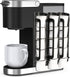 STORAGENIE Coffee Pod Holder Side Mount K Cup Pods Organizer compatible with Keurig Coffee Makers, Space Saving Kcup Storage, Perfect for Small Co...