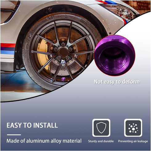 5 PCS Dice Style Tire Valve Stem Caps, Aluminum Dice Car Valve Stem Covers, Leakproof Auto Tire Dust Caps, Universal Vehicle Exterior Accessories ...