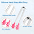 6PCS Mini Tong, Hand Shape Silicone Food Tongs, 5Inch Kid Tongs for Sugar Cubes, Serving Food, Colorful Kitchen Tongs Perfect for Kids by Hovesty...