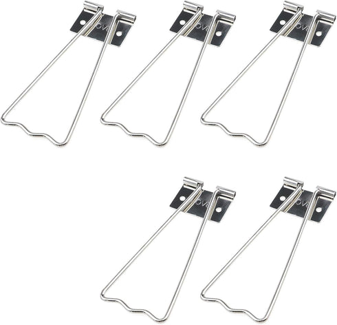 MY MIRONEY 5-Pack Easel Back with Screws for Picture Frames Art Silver Tone...