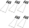 MY MIRONEY 5-Pack Easel Back with Screws for Picture Frames Art Silver Tone...