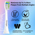 10 Pack Replacement Heads Only Compatible with 7AM2M AM101/AM105 Electric Toothbrush, Soft Brush Bristles...