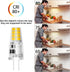 G4 LED Bulb 3W Equivalent to 20W 25W T3 JC Type Bi-Pin G4 Halogen Bulb,AC/DC 12V Warm White 3000K G4 Base Bulbs for Under Cabinet Light,Puck Light...