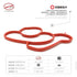 Link-Lock Oil Filter Housing & Oil Cooler Gasket Seal Kits 11427508971 FKM for BMW N46 Engine 1 Series 3 Series 118I 120I 318I 320I 520I X1 X3 Z4 ...