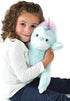 GUND Dazzle Slothicorn Plush Toy, Sloth Unicorn Stuffed Animal for Ages 1 and Up, Blue/Rainbow, 9”...