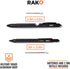 RAK Multi-Tool 2Pc Pen Set - LED Light, Touchscreen Stylus, Ruler, Level, Bottle Opener, Phillips Screwdriver, Flathead, and Ballpoint Pen...