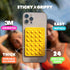 Suction Phone Case Mount, Silicon Adhesive Phone Accessory for iPhone and Android, Hands-Free Fidget Toy Mirror Shower Phone Holder, Tiktok Videos...