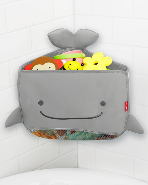Skip Hop Bath Toy Storage, Moby Corner Hang Toy Organizer, Grey...