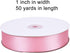 Livder Double Face Satin Ribbon Roll, 1 inch Wide 50 Yard Length for Wedding, Party Decoration, DIY Hair Accessories, Sewing, Gift Wrapping, Invit...