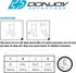 DonJoy Advantage DA161ES02-BLK-S Deluxe Elastic Elbow for Sprains, Strains, Golfer's and Tennis Elbow, Swelling, Black, Small 8", 9"...