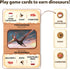 Skillmatics Card Game - Dino Trio, A Smart Swapping Dinosaur Themed Strategy Game for Kids, Teens & Adults...
