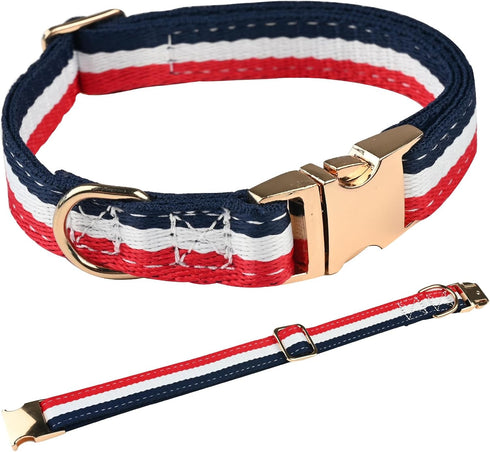 Luxury Dog Collar, Cute Dog Collars, Durable Pet Collars with Metal Buckle Safety for Large Dogs...