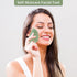 Gua Sha Facial Tools, Natural Jade Guasha Tool for Face,Double Chin & Jawline, Gua Sha Stone Self-Skin Care Face Stone Gua Sha tools for Women Gua...