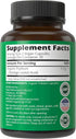 USDA Organic Psyllium Husk Vegan Capsules Made with Organic Psyllium Husk Seed. Fiber Supplement for Gut. Digestive Prebiotics. Pills for Digestio...
