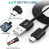 Samsung Fast Charger with USB Type C Cable 6ft for Samsung Galaxy S10/S10e/S10 Plus/S9/S9 Plus/S8/S8 Plus/A13/S23/A30/A31/A32/A50/A51/A52/A53/Note...
