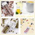 30Pcs 10ml Glass Vials with Aluminium Cap, Small Clear Glass Bottles, Sample Bottle with Screw Caps...