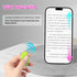 Tiktok Trending Bluetooth Smart Scrolling Ring Kindle App Remote Page Turner with Cell Phone Stands Wireless Camera Shutter Selfie Button - Compat...