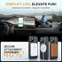 Strong Magnetic for iPhone 12 Pro Max Case, Military Grade Drop Protection, Compatible with MagSafe, Shockproof Translucent Matte Hard Back Soft S...