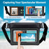 F-color Waterproof Fanny Pack Floating - Waterproof Waist Pouch with 35oz Buoyancy - Cruise Essentials Must Haves Waterproof Bag Keeps Phone Valua...