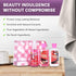Bath & Body Care Travel Set - Home Spa Set with Body Lotion, Shower Gel and Fragrance Mist, Valentines Day Gifts for Her and Him(Cotton Candy)...