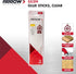 Arrow SS3M Full Size Slow Set Glue Sticks for Hot Glue Guns, Use for High Temp and Low Temp Crafting, Hobbies, and General Repair Projects, 10-Inc...