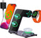 3 in 1 Charging Station Apple Purple - Mlfsaier ???????????????? ?????????? Multiple Fast Wireless Charger Stand for Apple Watch & Airpods iPhone ...