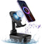 comiso Gifts for Men Women,Birthday Gifts,IPX7 Waterproof Cell Phone Stand with Bluetooth Speaker,Anti-Slip Design Shower Phone Speaker with HD St...