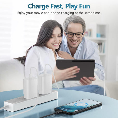USB C Fast Charger, 25W Super Fast Charger Type C Wall Charger Block with Android Phone Charger 8FT Cable for Samsung Galaxy S22/S22 Ultra/S22+/S2...