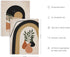 HAUS AND HUES Boho Prints Neutral Wall Art - Set of 6 Boho Mid Century Modern Wall Art, Aesthetic Prints for Wall Decor and Mid-Century Modern Art...