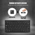 Mini Wired Keyboard and Mouse Set Compact Size, Light Weight, Ultra-Thin Design USB Keyboard Optical Mouse Combo for PC Laptop(Black)...
