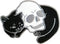 Cat Skull Embroidered Patch Appliques Iron on Patches for Clothing Jackets T-Shirt Jeans Backpack......