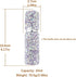 Bling Bling Shiny Rhinestone Portable Mini Perfume Essential Oil Spray Suitable for Liquid Refillable and Reusable Bottle Container (Purple)...