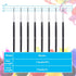 Miniature Detail Paint Brushes, Anezus 30 Pcs Paintbrushes Small Watercolor Artists Paint Brushes for Acrylics Oil Model Craft Nail Detail Paintin...