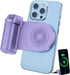 Magnetic Smartphone Camera Snap Grip- Smartphone Handle Photo Holder 10W Qi Wireless Charging Stand Phone Hand Grip with Bluetooth Wireless Remote...