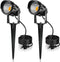 12W Landscape Lighting - Warm White Plug in Outdoor Landscape Light IP65 Waterproof 120V Lawn Flag Light Christmas Halloween Decorative Spotlight ...