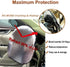 Big Ant Steering Wheel Cover Sun Shade + Bonus Side Window Sunshade-Heat Reflector Fit Most Jumbo/Standard Car-Sliver (20.1"X 17.3")...