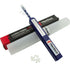 1.25mm LC Fiber Cleaner Pen. 800+ Single Click Fiber Cleaner. LCUPC Optical Connector Cleaner & Endface Cleaning Pen Comes with Damage Protection ...