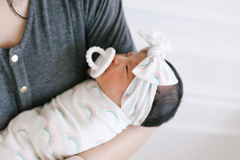 Copper Pearl Baby Bows: Stylish Headbands for Baby Girls, Premium Soft and Stretchy Baby Headbands, Perfect for Newborns, Trendy Designs - Daydrea...