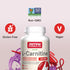 Jarrow Formulas L-Carnitine 500 mg, Dietary Supplement, Support for Cellular Energy Production, 100 Veggie Capsules, 100 Day Supply...