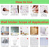 Unicorn Wall Decal,Large Size Unicorn Wall Sticker Decor for Gilrs Kids Bedroom Birthday Party...
