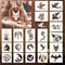 20 PCS Painting Stencils for Crafts Reusable Dragon Stencils Animal Stencils for Painting on Walls Wood Canvas Fabric Decorations DIY Projects...