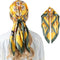 Women's 35" Satin Square Silk Like Hair Scarves and Wraps-Square Silk Head Scarf for wrapping hair...