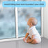 6 Pcs Child Proof Sliding Door Lock, Sliding Glass Window Safety Lock for Patio Door, Sliding Wardrobe Door, Closet Door, No Drilling Required....