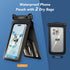 2 Pack Waterproof Phone Pouch Double Space Large Floating Waterproof Phone Case Dry Bag for Swimming Beach Vacation for iPhone 15 Pro Max/14/13 Sa...