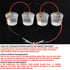 3 Sets Fruit Battery Science Experiment Kit for Home Teaching Toy, Orange Lemon Potato Battery Physics Teaching Experiment with Electronic Clock E...