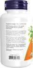 NOW Supplements, Certified Organic, Spirulina 1000 mg (Double Strength), Rich in Beta-Carotene (Vitamin A) and B-12 with naturally occurring GLA ,...