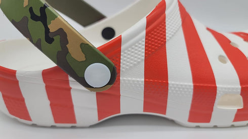 Shoe Rivets for croc (WHITE) USA COMPANY TX...